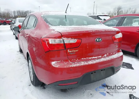 2014 Kia Rio Lx из США, поврежденный, VIN KNADM4A37E6341323
